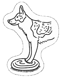 Dog Target Sticker