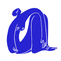 Awkward Illustration Sticker by Thought Over Design