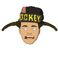 Hockey Head Sticker