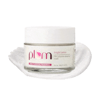 Face Mask Girls Night In Sticker by Plum Goodness