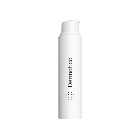 Dermatica giphyupload skincare cream lotion Sticker