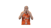 Basketball Kiss Sticker by Tango Bourges Basket