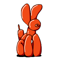 Dog Balloon Sticker by eolapets