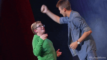 Reality Show Secret Handshake GIF by Children's Miracle Network Hospitals