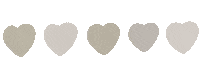 In Love Hearts Sticker
