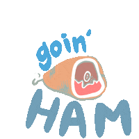 Goin Ham Sticker by Tread House
