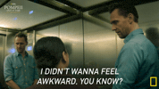 Awkward Tom Hiddleston GIF by National Geographic TV