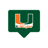 umcyber green like orange miami Sticker