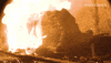 munchies hot fire smoking heat GIF