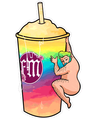 slushie fatmarker Sticker by FatMarkerClothing