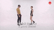 International Kissing Day Kiss GIF by BuzzFeed