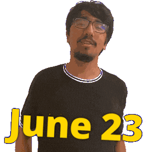 June 23 Sticker