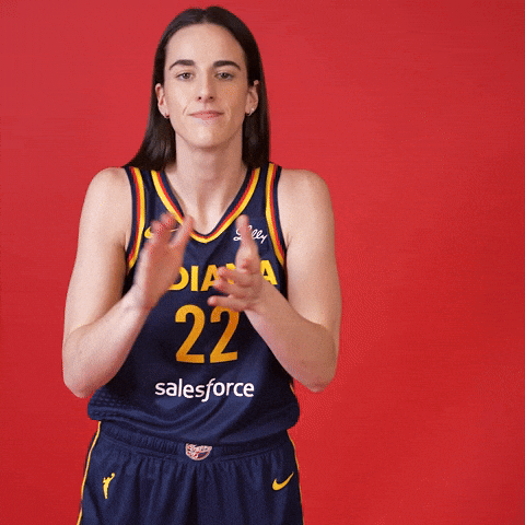 Basketball Clap GIF by Indiana Fever