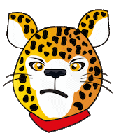 camericamontessori universidad jaguar mascota unica Sticker