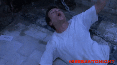 horror film GIF by Saw - 10th Anniversary Re-Release Event