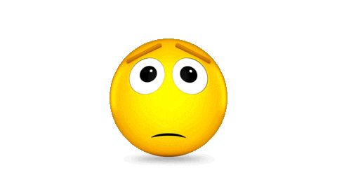 Sad Face Sticker by emmebiweb