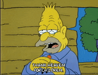 Season 1 Grandpa Simpson GIF by The Simpsons