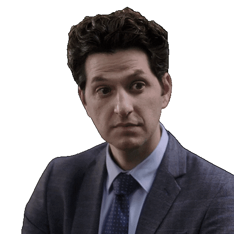 Ben Schwartz Wow Sticker by The Roku Channel