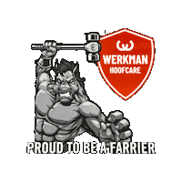 Farrier Werkman Sticker by WerkmanHoofcare