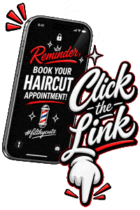 Book Now Click The Link Sticker by FilthiesBarbershop