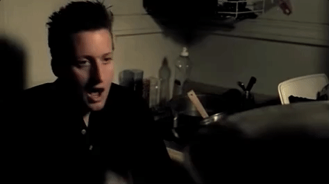 warning GIF by Green Day