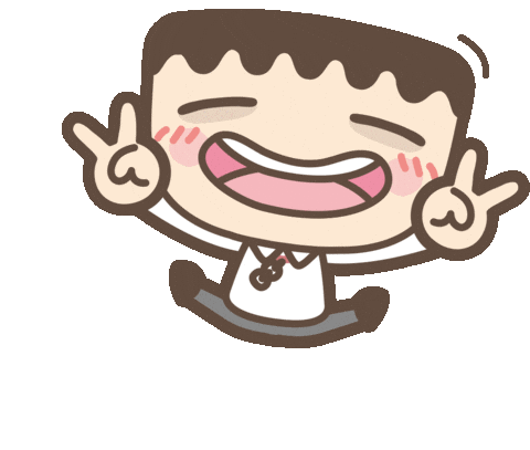 Happy Mark Sticker