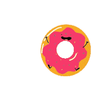 Happy Food Sticker by Filipe Augusto