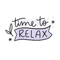 Relax Meditation Sticker