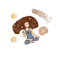 Yoga Ashtanga Sticker by luleå mindful