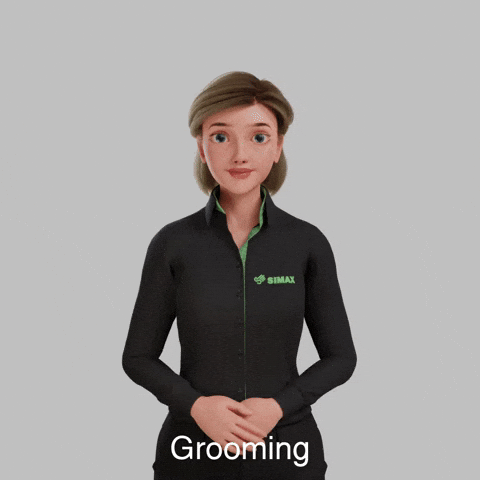 Avatar Grooming GIF by Sign Time - SiMAX