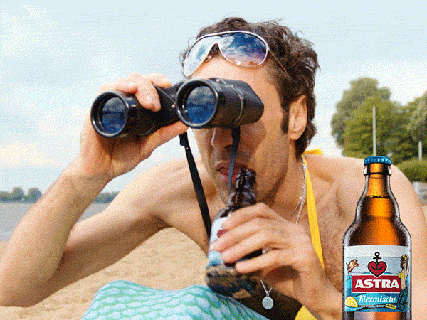Beer Beach GIF by ASTRA