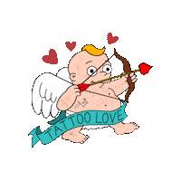 Tattoo Love Sticker by Zergio Art