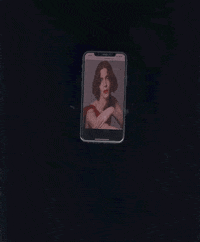Face Phone GIF by Kara Zona