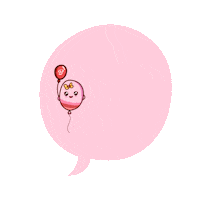 ballooney love birthday balloon balon Sticker