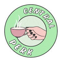 Central Perk Friends Sticker by The GelBottle Inc
