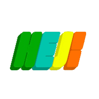 Kinetic Typography Hello Sticker