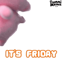 Its Friday Sticker by POPJOYID