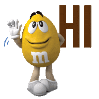 m&m hello Sticker by M&M’S Chocolate