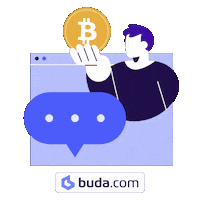 Crypto Bitcoin Sticker by BudaPuntoCom