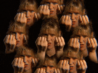Angry Middle Fingers Up GIF by GIPHY IRL