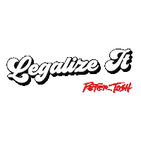 Legalize It Reggae Sticker by Peter Tosh