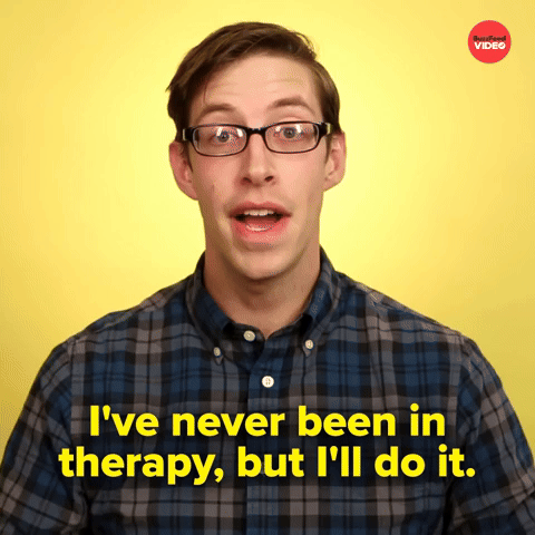 Never been to therapy