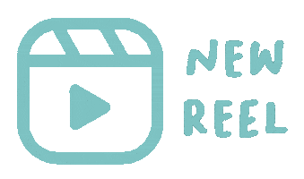 Swipe Up Sky Blue Sticker