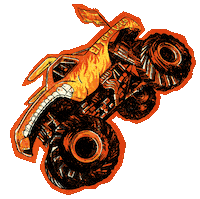 Monster Jam Eltoro Sticker by RaveGrowl