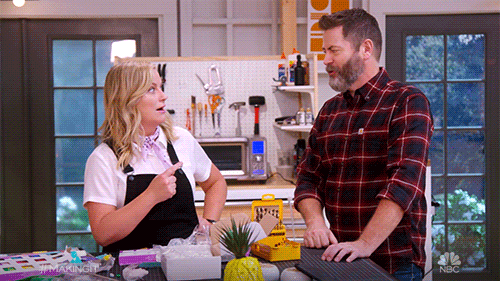 Amy Poehler Crafts GIF by NBC