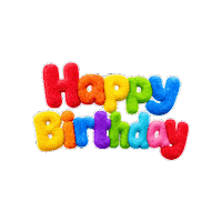 Celebrate Happy Birthday Sticker
