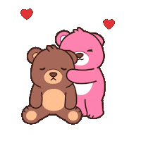 Sad Teddy Bear Sticker by BEARISH