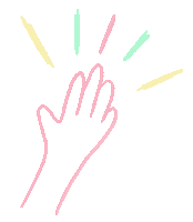 Wave Hello Sticker by Molli Maura