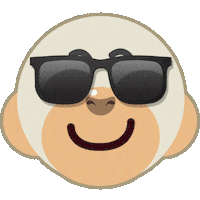 Happy Sun Sticker by Owlient