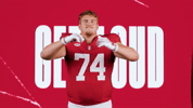 Get Loud Flex GIF by Stanford Athletics